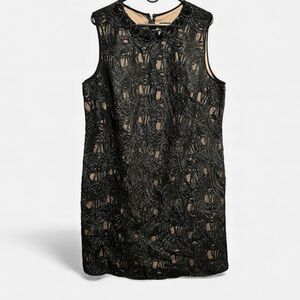 Adrianna Papell Black Lace Dress Size  20W